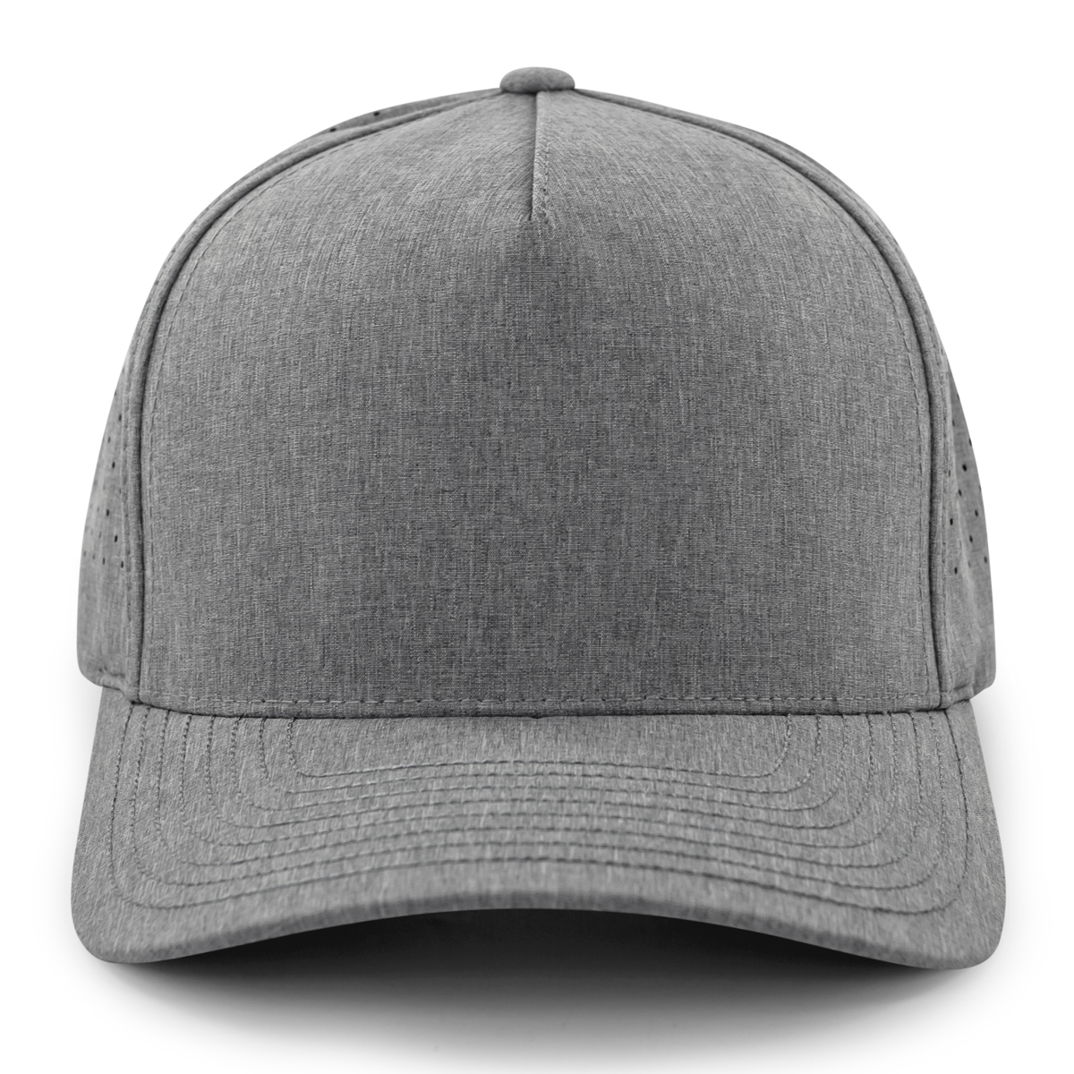 Performance hat from the customizer in gray.